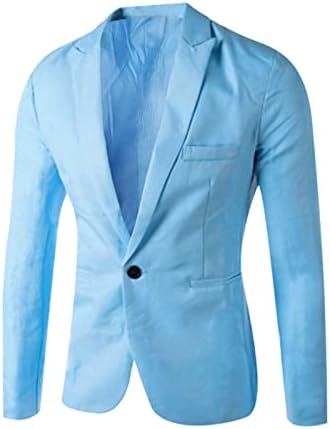 Jackets de traje masculino Blazers Casacos Jaqueta de Golfe Festa Botão única de cor sólida