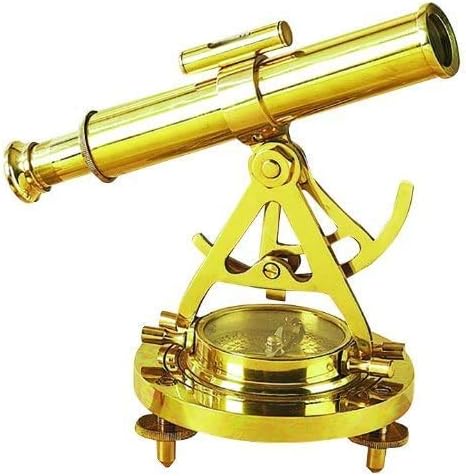 Livster Brass Telescope Compass sentir os objetos distantes mais próximos