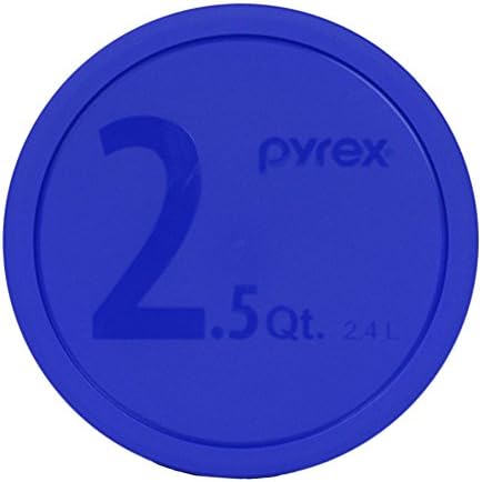 Pyrex 325 -PC 2.5qt Blue Mixing Bowl Tlina - Feito nos EUA