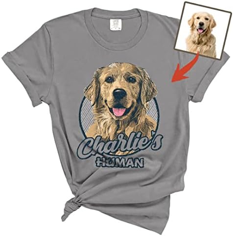 Camisa de cachorro personalizada Pawarts - camisa personalizada de cachorro vintage para homens e mulheres