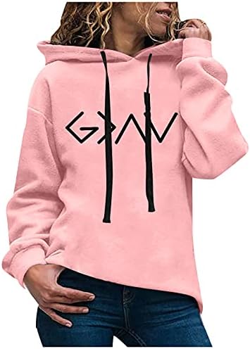 Hoodies para meninas adolescentes de manga longa com capuz de colheita de camisolas de tamanho grande letra