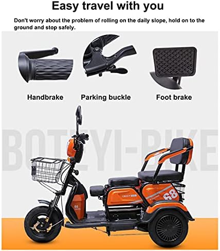 Cadeira de rodas portátil de moda 3 Mobilidade elétrica com rodas Scooter Dispositivo elétrico de cadeira de rodas