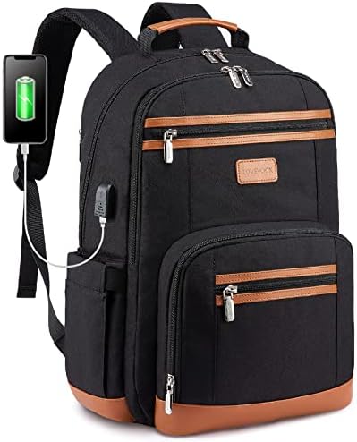 Backpack de laptop LoveVook para mulheres e homens de professora de enfermeira para viagens Backpack de computadores