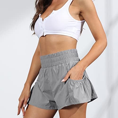 Shorts de carga de hatop para mulheres que feminino que faz exercícios elásticos calças de cintura shorts calças