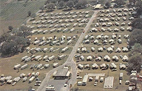 Vista aérea de Zephyrhills da Flórida sobre o parque de viagens do Ralph, PC vintage BB828