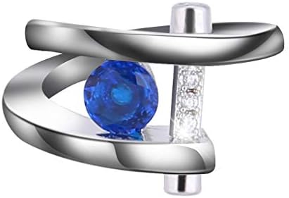 Anéis de noivado para mulheres Design único Design metal geométrico quadrado de zircão feminino jóias de