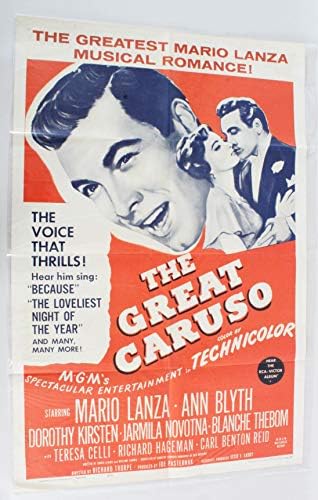 O Great Caruso Filme Poster One Sheet R62/231