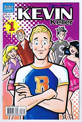 Kevin Keller #1 VF/nm assinado com CoA por Dan Parent 2011 Archie Comics