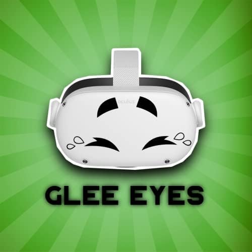 Glee Eyes - Oculus Quest 2 - Decalques - Black