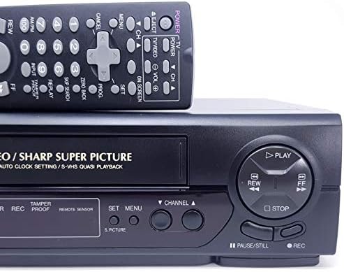 Recorder de cassete de vídeo VC-H800U VHS Sharp VC-H800U