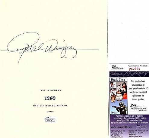 Oprah Winfrey assinado - Página de título autografada de 9x7 polegadas do livro - Assinatura completa + Certificado de autenticidade - JSA Certified - Revistas de cinema