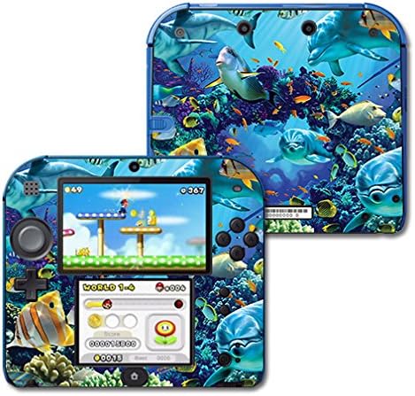 MightySkins Skin Compatível com Nintendo 2DS - Ocean Friends | Tampa protetora, durável e exclusiva