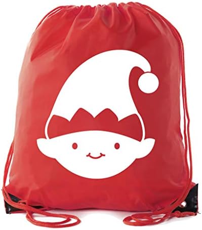 Bolsas de presente de Natal, sacolas de boa qualidade para festas Secret Papai Noel e mais - Red CA2500CHRISTMAS