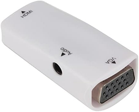 Mini Mini Feminino para VGA Adaptador 1080p FHD VÍDEO DE ÁUDIO HD2VGA Conversor para PC Laptop HDTV Projector