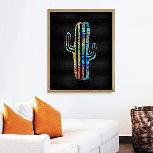 Tie Dye Cactus cacti kit de pintura de diamante imagens de arte diy full shol home acessórios adultos