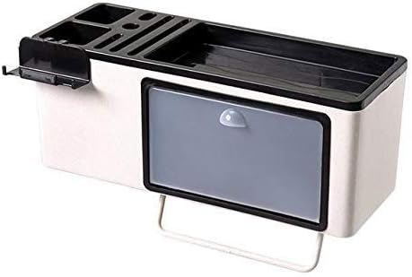 Caixa de tempero SPNEC - Caixa de tempero de tempero de punção grátis montada em parede de rack de cozinha