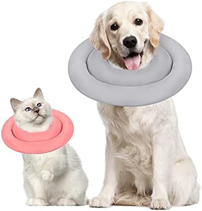 Colar de cão de cão Inkzoo colarinho macio e protetor Cone de estimação para cães gatos após cirurgia, colar