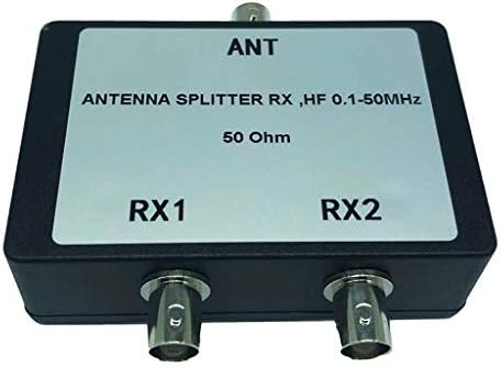 SARA-U Antena portátil Splitter RX HF 0,1-50 MHz 50OHM Conectores BNC Sinal Coax