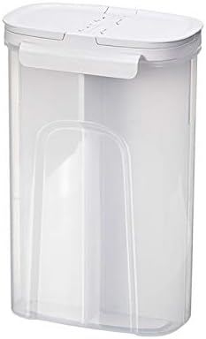 Divisor de alimentos plásticos Caixas de vedação transparente latas jar tanque cozinha cozinha de grã