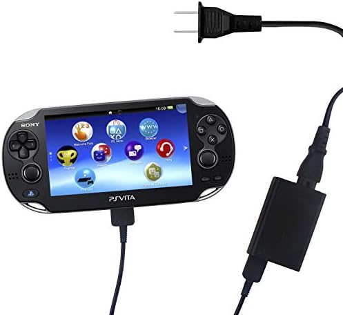Funturbo atualizou o cabo de carregador PS Vita, PlayStation Vita carregamento CABO PSV 1000 Dados USB e Cabo de