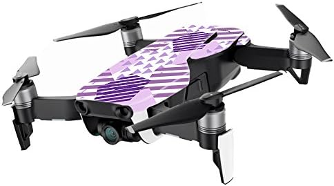Mightyskins Skin Compatível com DJI Mavic Air Drone - Pentágono roxo | Min Cobertura | Tampa protetora, durável
