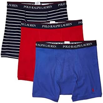 Polo Ralph Lauren Men's Classic Fit w/Wicking 3-Pack Boxer Briefs