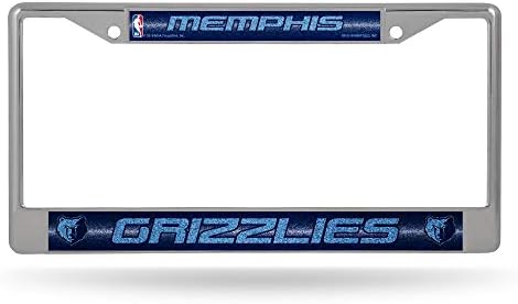 NBA Bling Chrome Placa da placa com sotaque glitter
