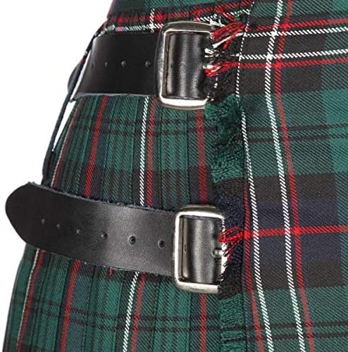 A Scotland Kilt Company Mens Tradicional Premium 8 jardas Kilt em vários tartans - mais pino de kilt