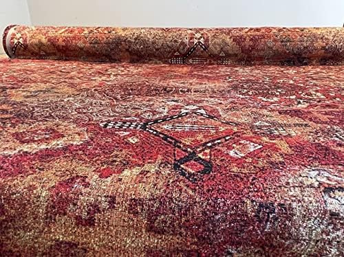 Tapete Tapestry Tecido vendido pelo material de costura de tecido vermelho do medidor pelo Yard Kilim