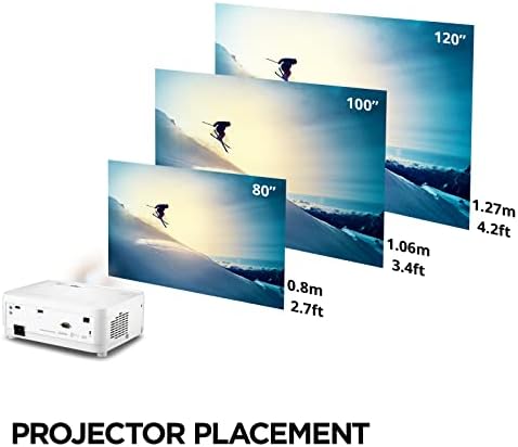 ViewSonic LS560WH 3000 Lumens WXGA Projector LED de arremesso curto com HV Keystone e LAN Control for