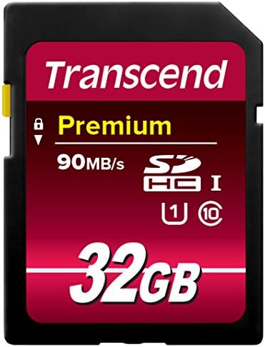 Transcend 64GB SDXC Classe 10 UHS-1 Flash Memory Card de até 60 MB/s