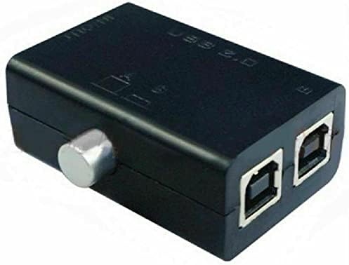 Caixa de interruptor de compartilhamento USB 1.1/2.0 Compartilhamento Caixa de chave de compartilhamento