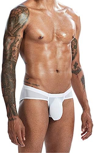 Andongnywell 3 pacote de pacote de gelo masculino resumos de roupas íntimos de baixa cintura respirável