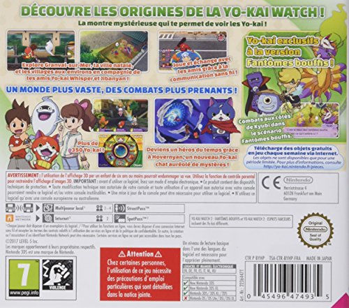 Yo-kai Watch 2: Fantômes Bouffis