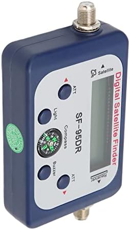 Jeanoko Digital Satellite Finder, Signal Finder LCD Display DC 13-18V com a função Buzzer da Compass att