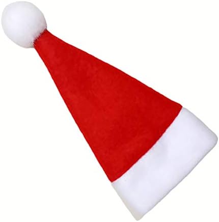 ABOOFAN 20pcs de tabela de tabela de mesa de Natal Bolsa de chapéu de natal de chapéu de chapéu