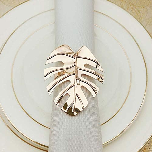 BYBYCD Decorative Napkin Ring Conjunto de tartaruga anéis de guardana