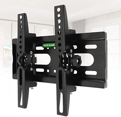 Tbiiexfll universal ajustável tv monte suporte de parede de parede painel plana tv moldura suporta 15 graus inclinação