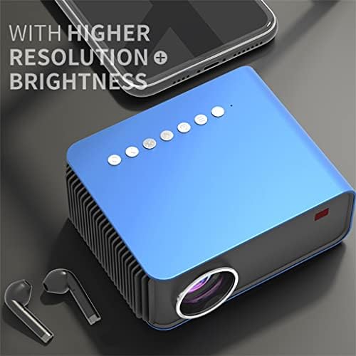 Jahh Mini Projector 3600 Lumens Support 1080p LED Big Screen Home Theater