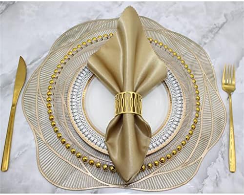 GGRBH Hotel Table Table Table Decor Hollow Out Napkin Rings Titulares serveripe Fivete para o