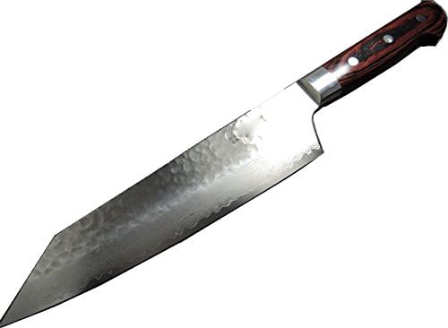 Sakai Takayuki martelou Damasco 33 Camada VG-10 Kiritsuke Kengata Gyuto Knife 190
