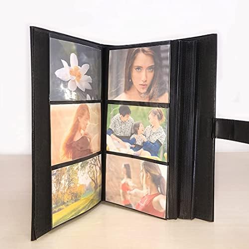 Álbum de fotos 3.5x5 para 300 fotos fotos capa de couro pu para álbuns de casamento álbuns de fotos em família