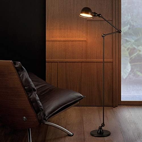 Iluminação dobrável do lâmpada de piso padrão do piso ZSEDP Iluminação dobrável para quarto/sala de estar/estudo