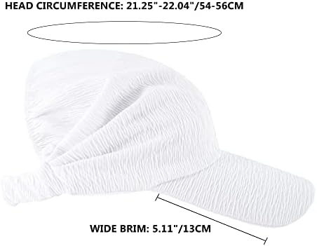 Docila Fashion Print Bandana Hat para homens homens Esportes de resfriamento Visor Visor Turban Cap Outdoor
