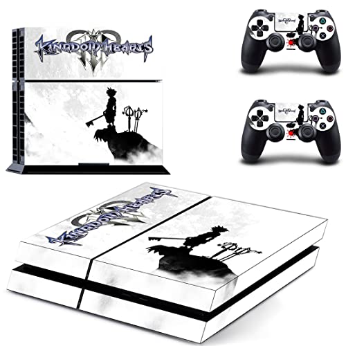 Jogo The Sora Kingdom Role-Playing PS4 ou PS5 Skin Stick Hearts para PlayStation 4 ou 5 Console e