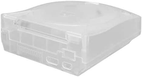 Casca de alojamento de plástico, absorção de choque de caixa transparente resistente para Sega