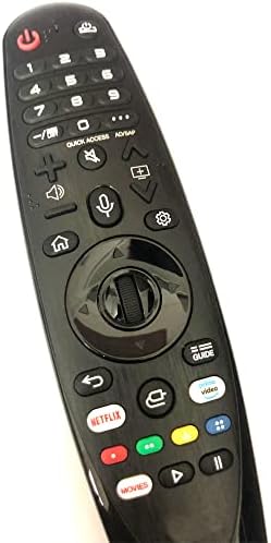 Novo controle remoto de TV LG Substituição para LG 4K Ultra Smart TV 55UM6900PUA, 55UM6910PUC, 55UM6950DUB, 60UM6900PUA,