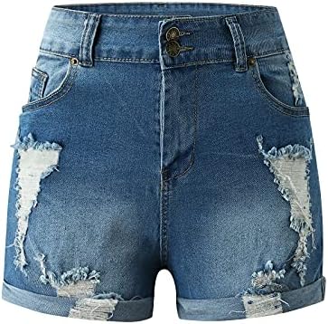 Miashui shorts de caminhada feminino calça shorts sexy moda slim jeans jeans feminino pacote de
