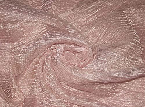 Tecido de seda de seda rosa pura esmagada Pkt 14 [2] Silks