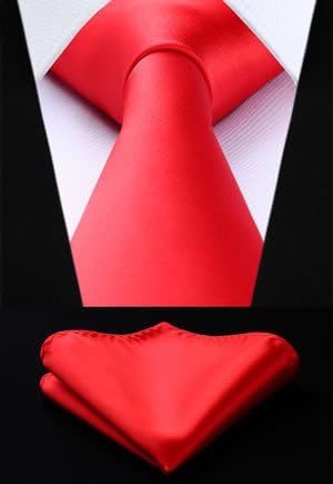 HISDERN Mens Ties Conjunto de 5pcs coleção de gravata e bolso SQAURE CoCTIES FORMICAIS CARCHTIE DE CASAMENTO